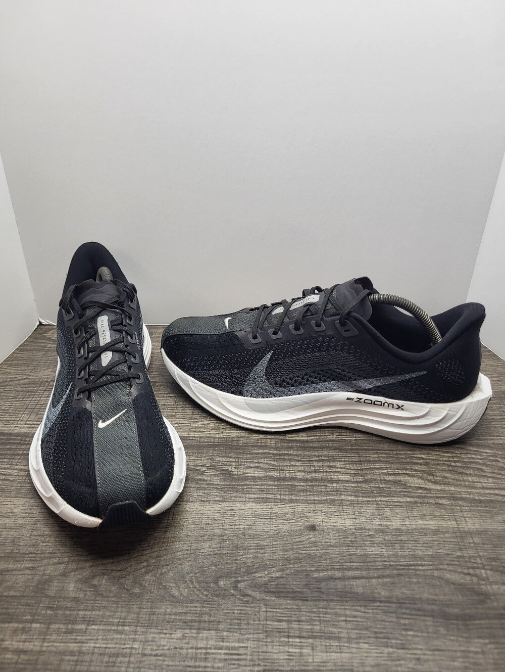 Nike ZoomX Pegasus Plus Black/Platinum Running Shoes FQ7262-002 Men’s Size 10.5